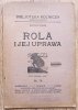 Kazimierz Dulęba Rola i jej uprawa / 1919